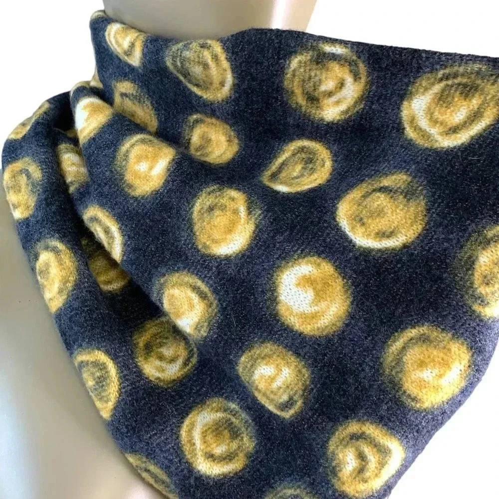 Anthropologie Madison 88 Women's Wool Blend Cowl Snood Head Knit Scarf One Size